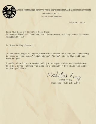 Illustration for article titled Hilarious Memos from the Desk of Nick Fury